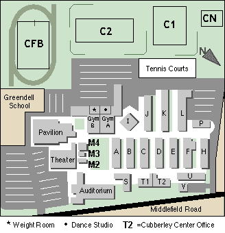 Cubberley Community Center Map Directions To Cubberley Fields, Palo Alto